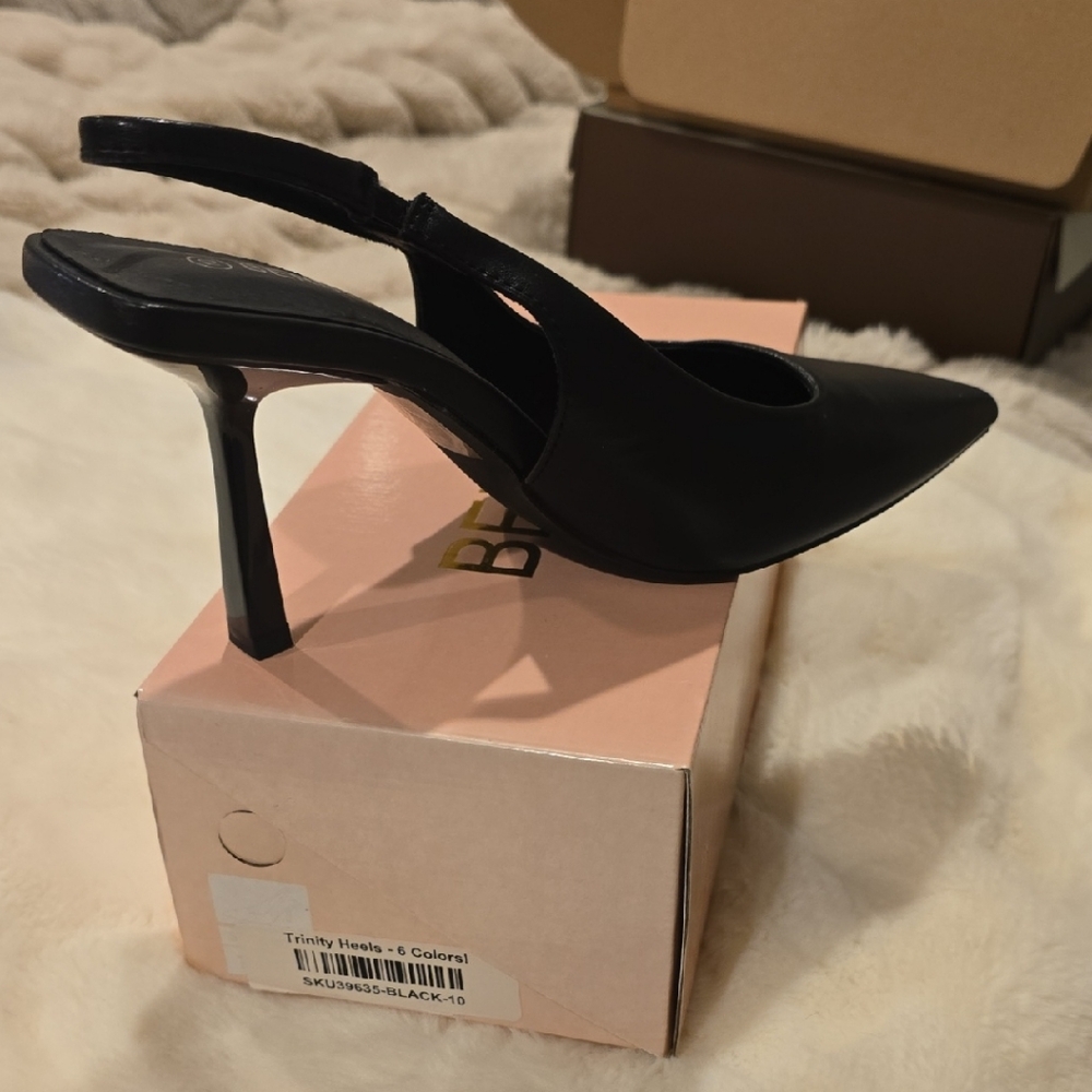 Chic Black High Heels